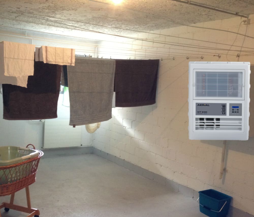 laundry dehumidifier installation